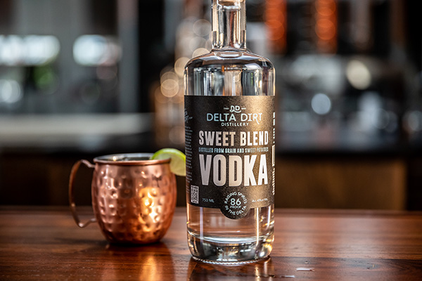 Delta Dirt Distillery Bottle