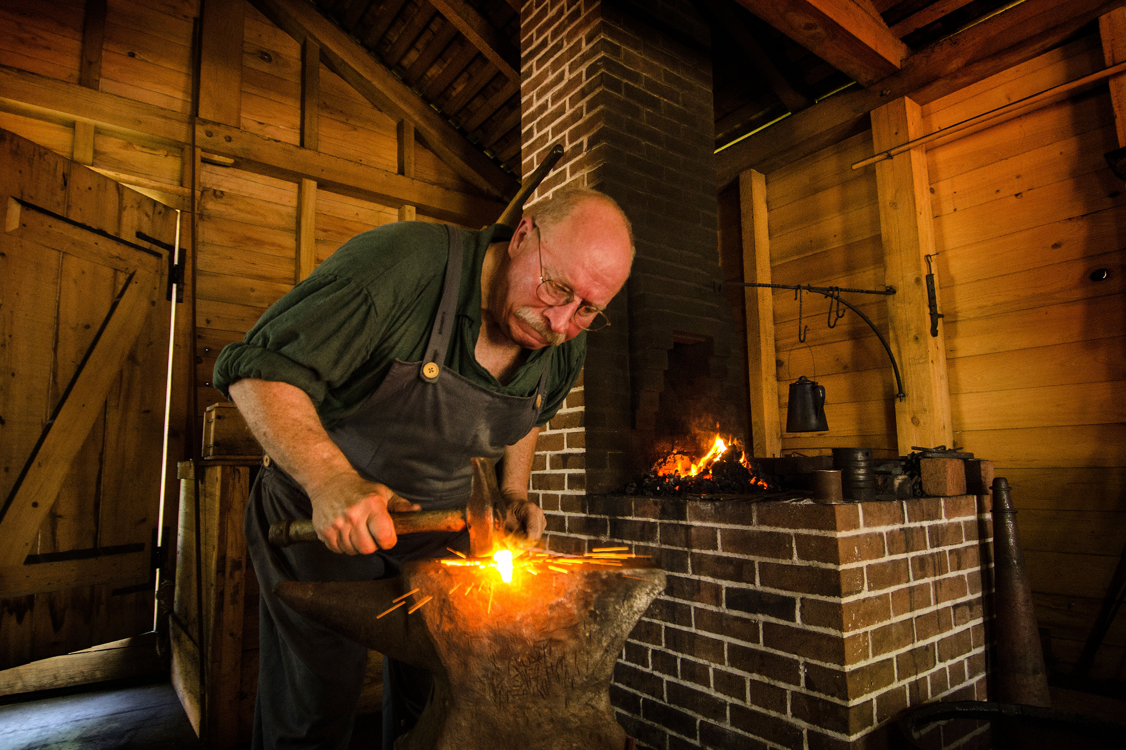 Historic Arkansas Museum Blacksmith