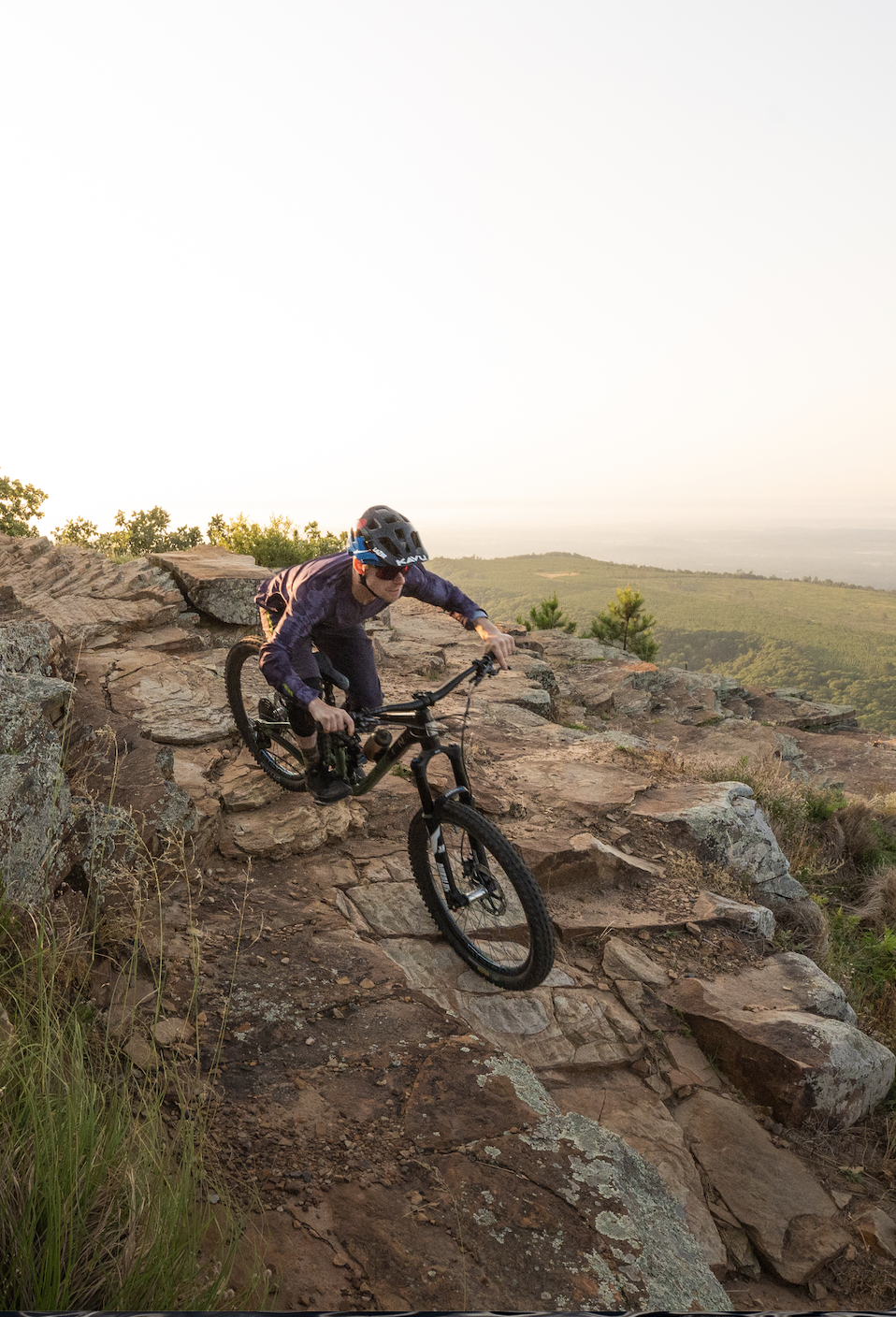Mountain Biking at Mount Nebo Monument Trail